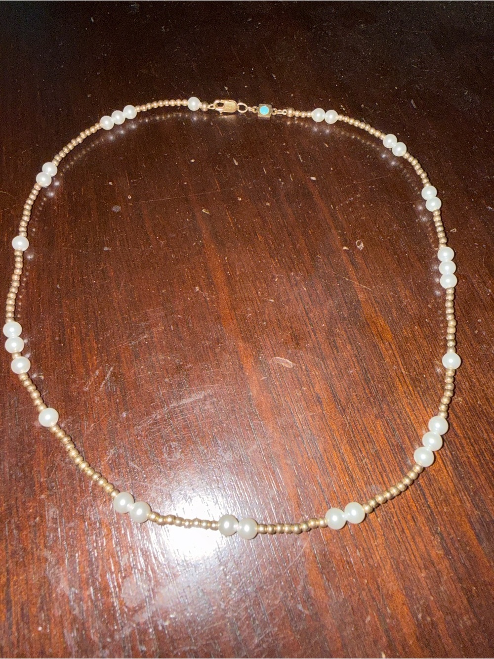 ENEWTON GOLD FILLED PEARL BEADED NECKLACE 
NWOT
HOPE UNWRITTEN STYLE